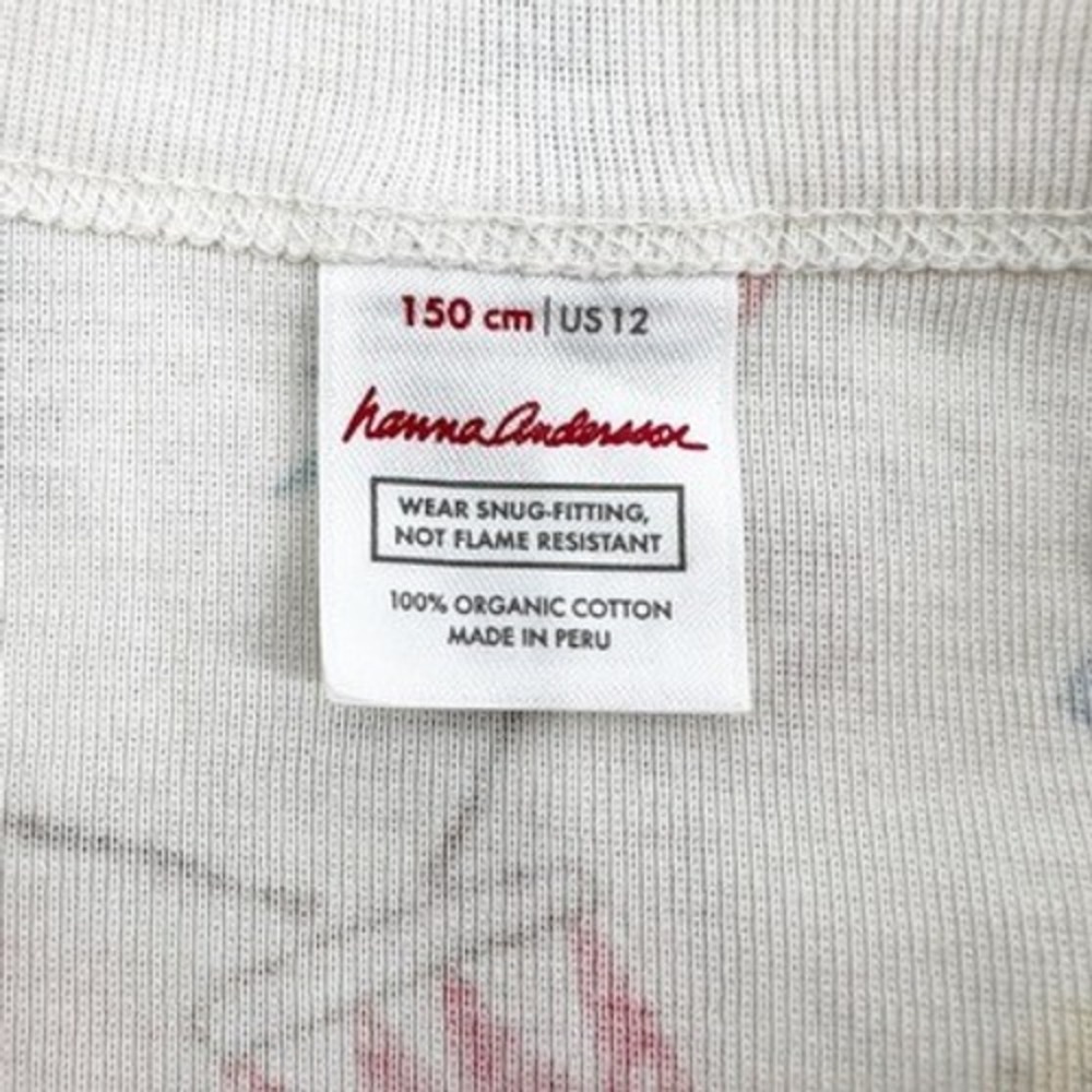 Hanna Andersson Holiday Long Sleeve Graphic Print Top Kids - Picture 3 of 3